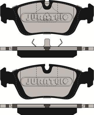 Juratek JCP725 - Комплект спирачно феродо, дискови спирачки vvparts.bg