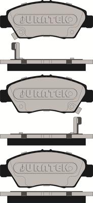 Juratek JCP776 - Комплект спирачно феродо, дискови спирачки vvparts.bg