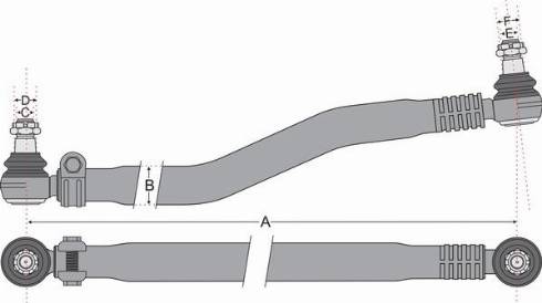 Juratek JSS1316A - Кормилна щанга vvparts.bg