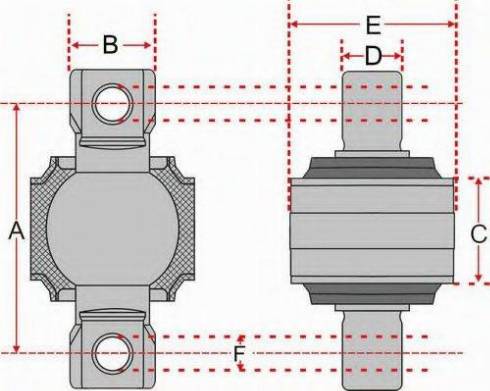 Juratek JSS3417 - Ремонтен комплект, надлъжна кормилна щанга vvparts.bg