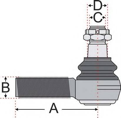 Juratek JSS2118 - Накрайник на напречна кормилна щанга vvparts.bg