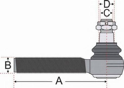 Juratek JSS2710 - Накрайник на напречна кормилна щанга vvparts.bg