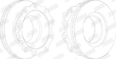 Jurid 569246J - Спирачен диск vvparts.bg