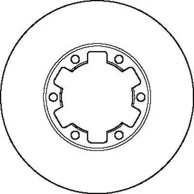 Jurid 561998J - Спирачен диск vvparts.bg