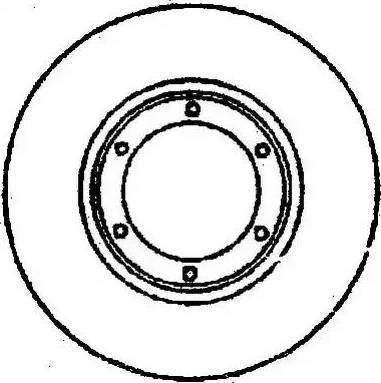 Jurid 561415J - Спирачен диск vvparts.bg