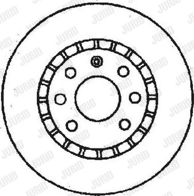 Jurid 561488J-1 - Спирачен диск vvparts.bg