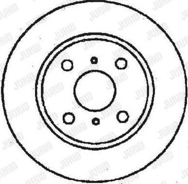 Kawe 37452 - Спирачен диск vvparts.bg