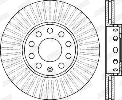 Jurid 561548JC-1 - Спирачен диск vvparts.bg