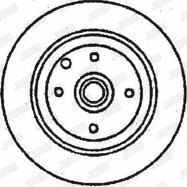 Jurid 561694J - Спирачен диск vvparts.bg