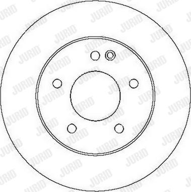 Jurid 561696J - Спирачен диск vvparts.bg