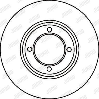 BENDIX 561285B - Спирачен диск vvparts.bg