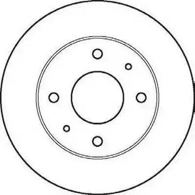 Magneti Marelli 353611519240 - Спирачен диск vvparts.bg