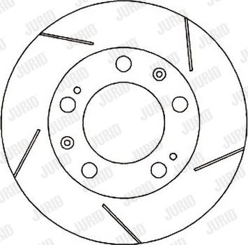 Jurid 561831J - Спирачен диск vvparts.bg