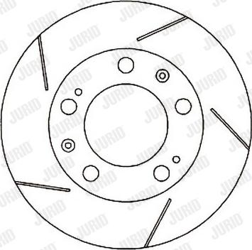 Jurid 561832J - Спирачен диск vvparts.bg