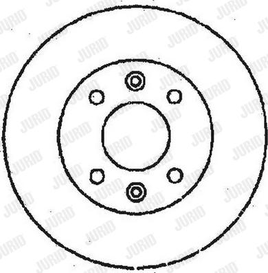 Jurid 561411JC - Спирачен диск vvparts.bg