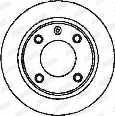 Triscan 233029 - Спирачен диск vvparts.bg