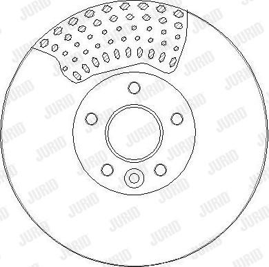 Jurid 563434JC-1 - Спирачен диск vvparts.bg