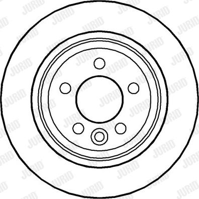 Jurid 563430J-1 - Спирачен диск vvparts.bg