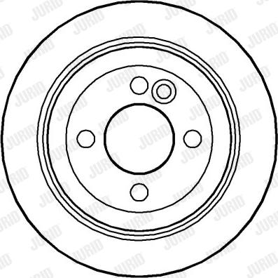 Jurid 563431JC-1 - Спирачен диск vvparts.bg