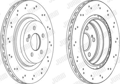 Jurid 563093JC-1 - Спирачен диск vvparts.bg