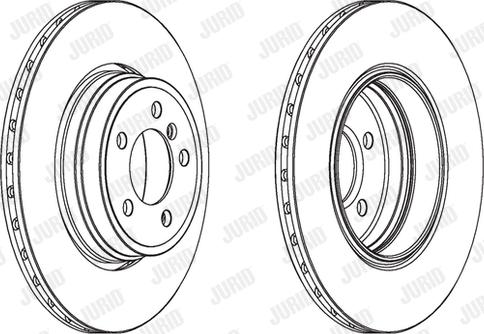 Jurid 563066JC-1 - Спирачен диск vvparts.bg