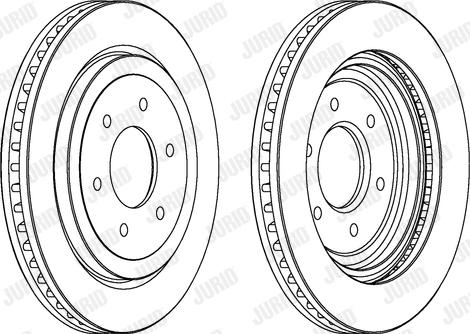 Jurid 563024JC-1 - Спирачен диск vvparts.bg