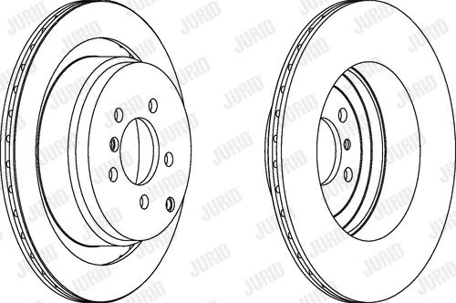 Jurid 563023JC-1 - Спирачен диск vvparts.bg