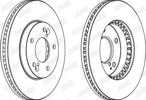 Oyodo 30H0526-OYO - Спирачен диск vvparts.bg