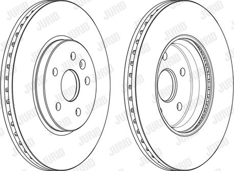 Jurid 563145JC-1 - Спирачен диск vvparts.bg