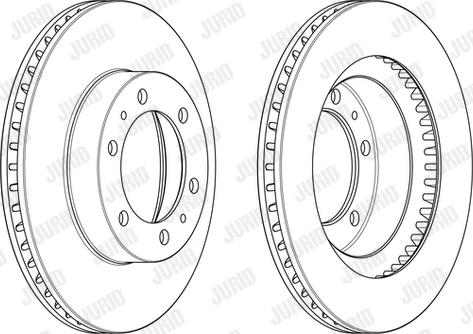 Jurid 563129JC-1 - Спирачен диск vvparts.bg