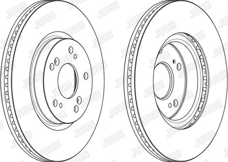 Jurid 563127JC-1 - Спирачен диск vvparts.bg