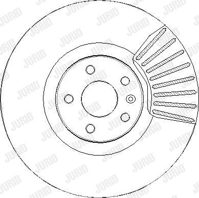 Jurid 563354JC-1 - Спирачен диск vvparts.bg