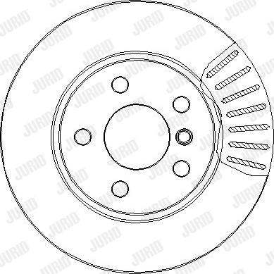 Jurid 563291JC-1 - Спирачен диск vvparts.bg