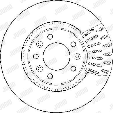 Jurid 563298JC-1 - Спирачен диск vvparts.bg