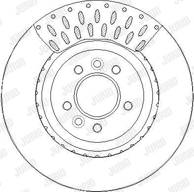 Jurid 563287JC-1 - Спирачен диск vvparts.bg