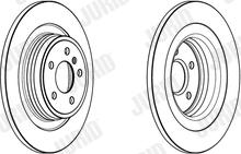 Jurid 562955JC - Спирачен диск vvparts.bg