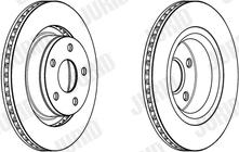 Jurid 562952JC-1 - Спирачен диск vvparts.bg