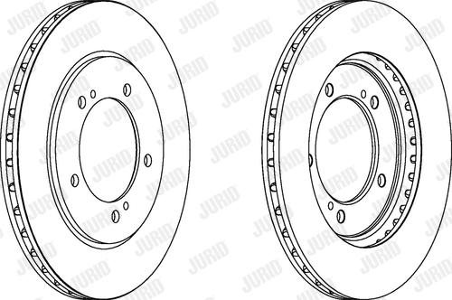 Jurid 562445JC-1 - Спирачен диск vvparts.bg