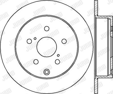 Jurid 562431JC-1 - Спирачен диск vvparts.bg