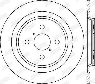 Jurid 562422J - Спирачен диск vvparts.bg