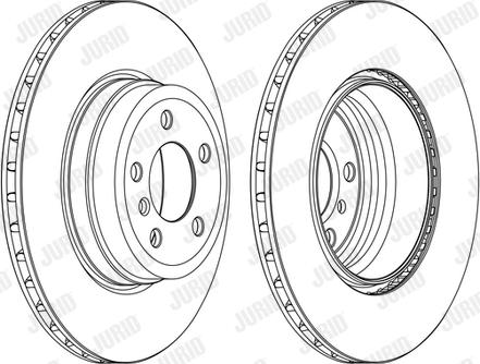 Jurid 562523JC-1 - Спирачен диск vvparts.bg