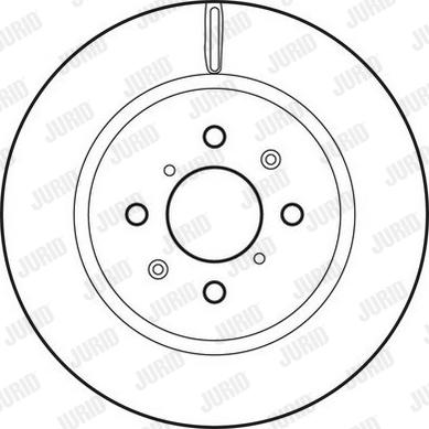 Jurid 562699JC-1 - Спирачен диск vvparts.bg