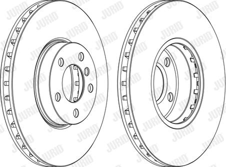 Jurid 562691JC - Спирачен диск vvparts.bg