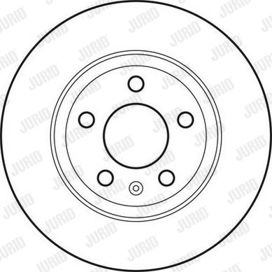 Jurid 562667JC-1 - Спирачен диск vvparts.bg