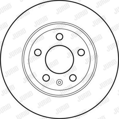 Jurid 562667JC - Спирачен диск vvparts.bg