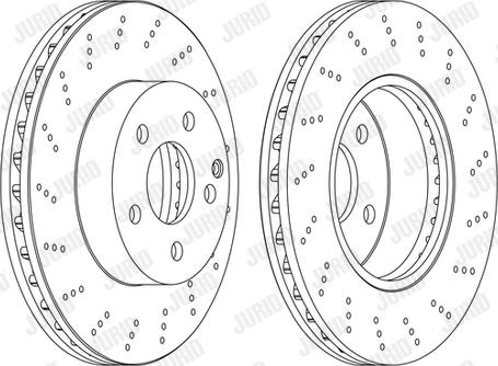 Jurid 562619JC-1 - Спирачен диск vvparts.bg