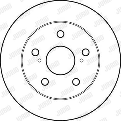 Jurid 562617JC-1 - Спирачен диск vvparts.bg