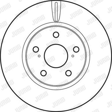 Jurid 562689JC-1 - Спирачен диск vvparts.bg