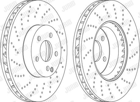 Jurid 562634JC-1 - Спирачен диск vvparts.bg