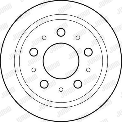 Jurid 562629JC-1 - Спирачен диск vvparts.bg